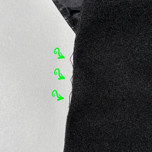 Kate Rosy Petite | Black Blazer Jacket | Faux Crocodile Panel | Size PL - Picture 13 of 15